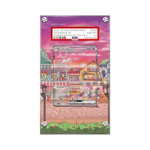 Mew EX 053 - Pokémon erweitert PSA Artwork schützende Karte Vitrine