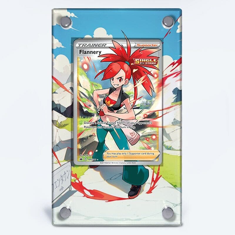 flannery pokemon card 191/198 Trainer Form Full art Flannery rainbow rare