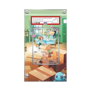 Ralts 211/198 - Pokémon PSA Extended Artwork Protective Card Display Case image 1