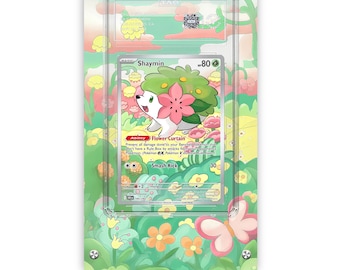 Shaymin 185/182 - Pokémon Extended TAG Artwork Protective Card Display Case