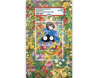 Erika's Tangela 743/742 - Pokémon PSA Extended Artwork Protective