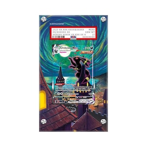 Umbreon VMAX 215/203 Pokémon Extended PSA Artwork Protective Card Display Case Bild 1