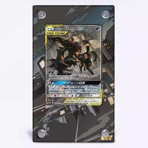 Estuche protector para cartas de Pokémon Umbreon y Darkrai GX 182/173 con ilustraciones extendidas