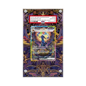 Nachtreon EX 161/131 - Pokémon PSA erweiterte Artwork schützende Karte Vitrine