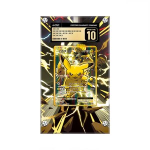 Pikachu EX - XY124 - Pokémon CGC erweiterte Artwork schützende Karte Vitrine