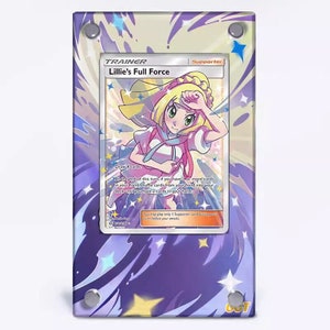 Estuche protector para cartas Pokémon 230/236 de Lillie's Full Force con ilustraciones extendidas