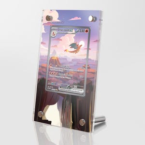 Charizard EX 199/165 - Pokémon Extended Artwork Protective Display Case Psa/cgc/raw