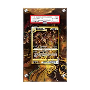Giratina Vstar GG69/GG70 - Estojo protetor para exibição de cards Pokémon PSA com arte estendida