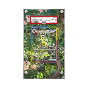 Leafeon ex 144/131 - Pokémon PSA Extended Artwork Protective Card Display Case imagen 1