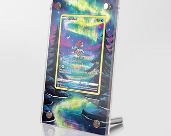 Keldeo - GG07 / GG70 - Pokémon erweiterte Artwork schützende Karte Vitrine