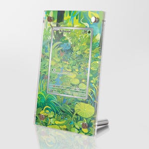 Bulbasaur 166/165 - Pokémon Extended Artwork Protective Display Case Psa/cgc/raw
