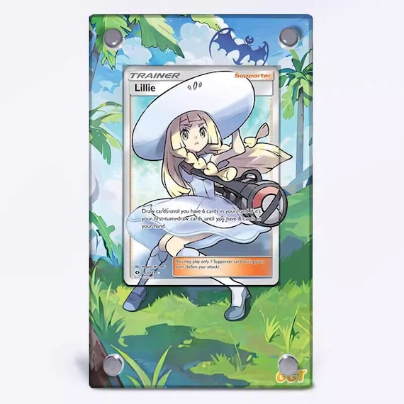 Lillie 147/149 Pokmon Extended Artwork Protective Card Display Case - Etsy