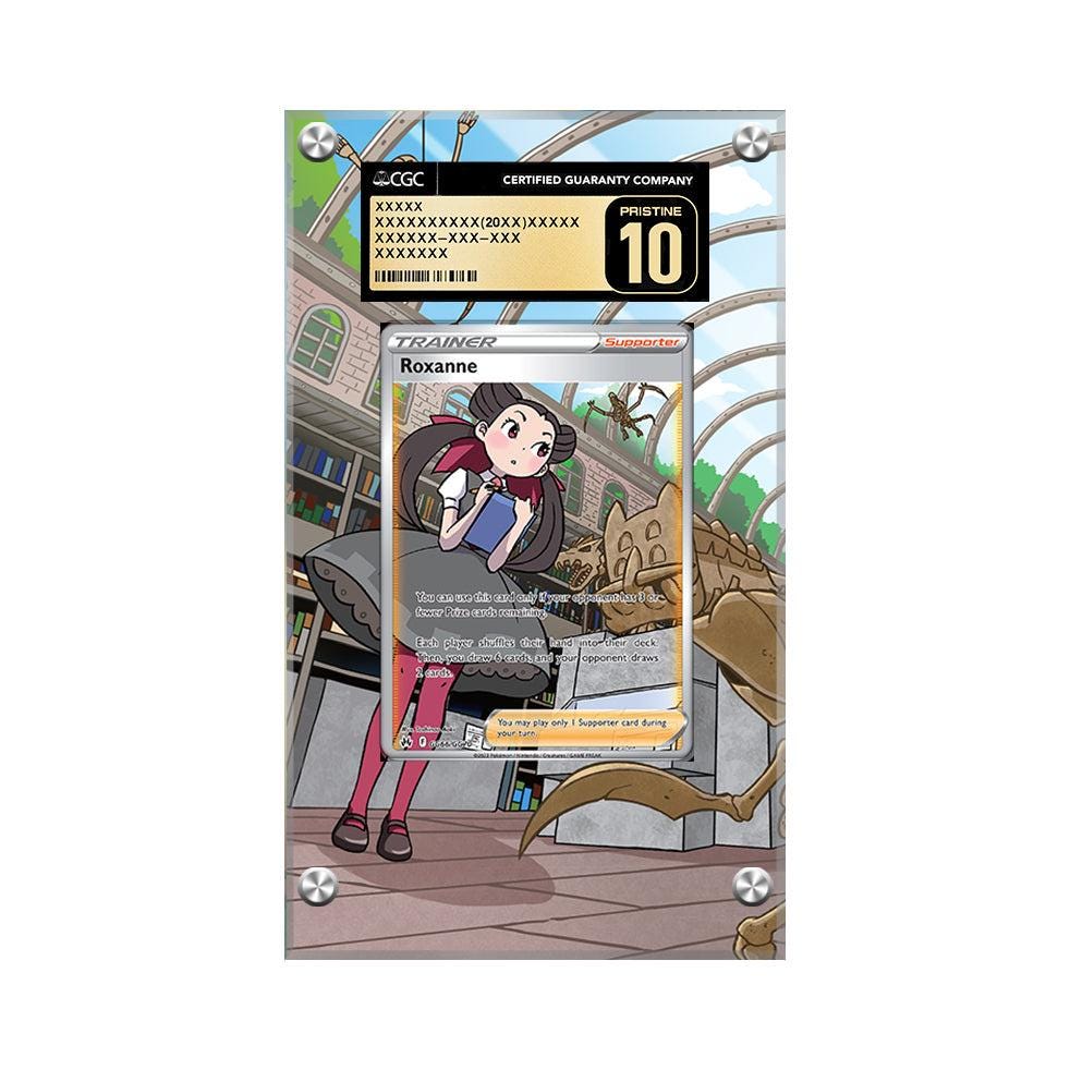 Roxanne GG66/GG70 - Pokémon CGC Extended Artwork Protective Card