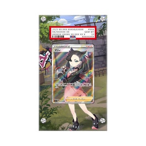 Marnie 200/202 Pokémon Extended PSA-kunstwerk beschermende kaartvitrine afbeelding 1