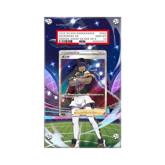 signed leon pokemon card Pokemon TCG SWSH Crown Zenith Leon 134/159 Reverse Holo SIgned Trainer NM!
