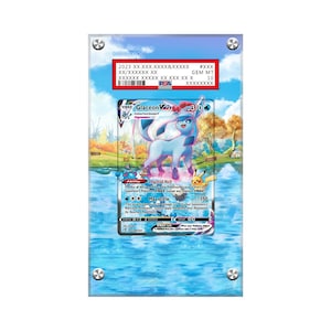 Glaceon VMAX 209/203 Pokémon Extended PSA Artwork Protective Card Display Case image 1