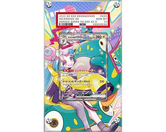 Iono's Bellibolt ex - Pokémon PSA Extended Artwork Protective Card Display Case