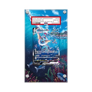 Aquana VMAX SWSH182 Pokémon erweiterte PSA Artwork Schutzhülle Bild 1