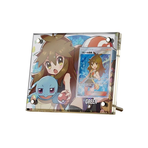 Green - Pokmon Large Extended Artwork Protective Card Display Case - Etsy