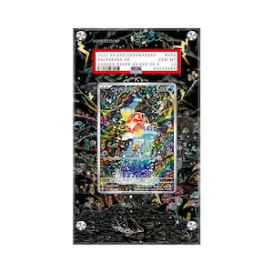 Custodia protettiva per espositore per carte Magikarp 203/193 Pokémon Extended PSA Artwork