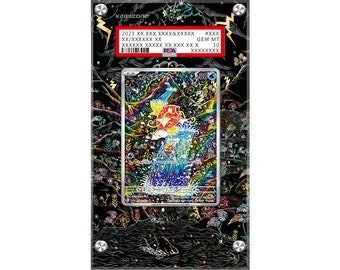 コイキング 203/193 ポケモン 拡張PSAアートワーク保護カードディスプレイケース