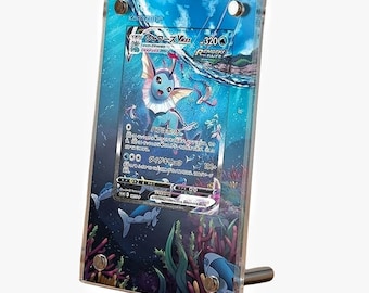Vaporeon VMAX SWSH182 Pokémon Extended Artwork Protective Card Display Case