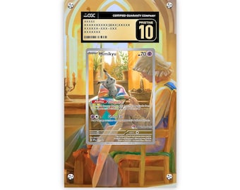 Mimikyu 075 - Pokémon CGC Extended Artwork Protective Card Display Case