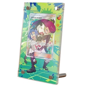 Custodia protettiva per espositore per carte Pokémon Jessie & James 68/68 con artwork esteso
