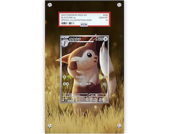 Furret 168/159 - Pokémon PSA Extended Artwork Protective Card Display Case