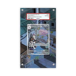 Team Rockets Weezing 199/182 - Pokémon PSA Extended Artwork Protective Card Display Case image 1