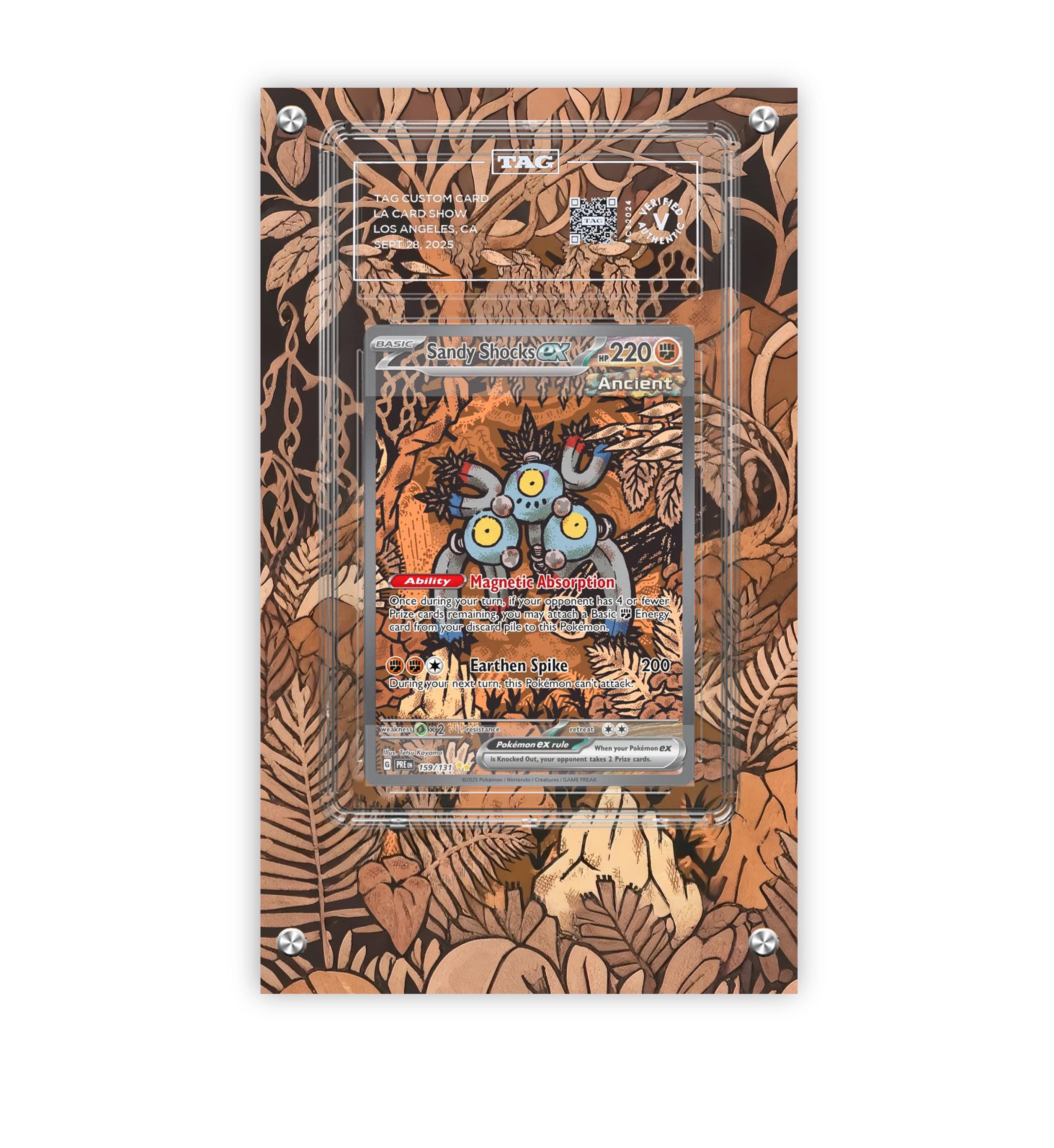 sandy shocks pokemon card value 2025 Scarlet & Violet Prismatic Evolutions SIR ex #159 PSA 10 GEM MINT on Fanatics Collect this card is the perfect way to showcase your collection. Sandy Shocks Ex 159/131 -