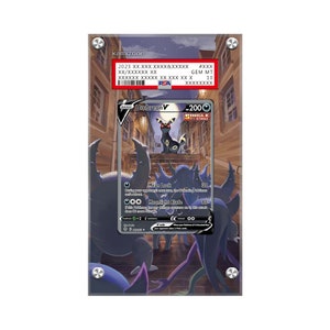 Umbreon V 189/203 Pokémon Extended PSA Artwork Protective Card Display Case image 1