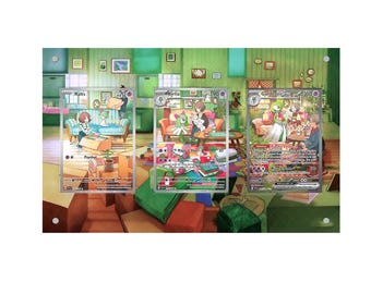 Ralts Kirlia and Gardevoir - Pokémon Extended Artwork Protective Card Display Case