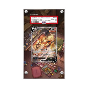 Flareon V SWSH179 Pokémon Extended PSA Artwork Protective Card Display Case image 1