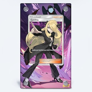 Cynthia 148/156 - Estuche protector para cartas con ilustraciones extendidas de Pokémon