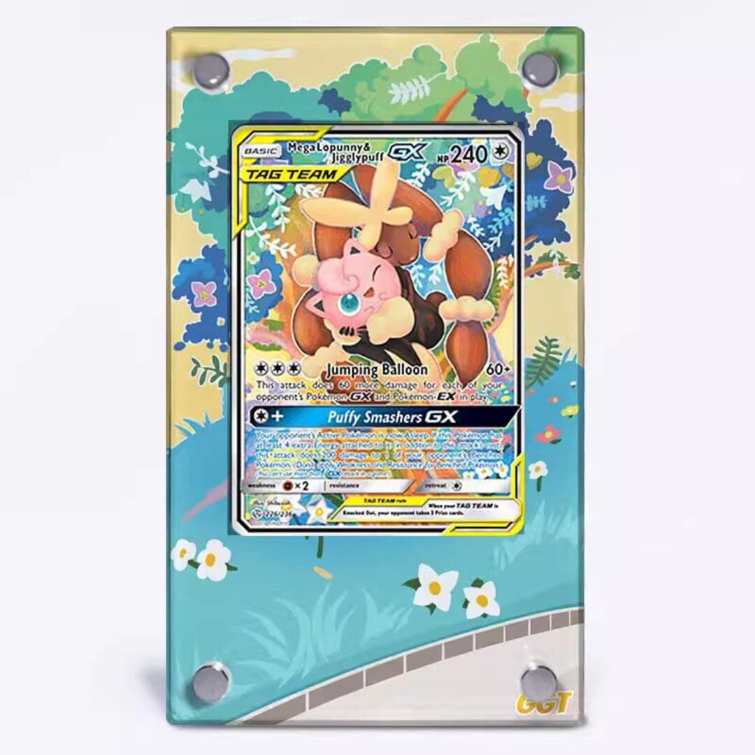 Mega Lopunny & Jigglypuff GX 226 Pokémon Extended Artwork