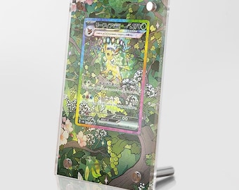 Leafeon ex 144/131 - Pokémon Extended Artwork Protective Display Case