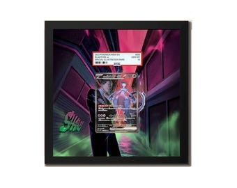 Team Rocket's Mewtwo ex 125/098 - Extended artwork Metal Frame