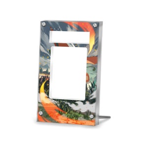 Estuche protector para tarjetas Charizard V 154/172 (exhibición extendida de ilustraciones de Pokémon PSA) imagen 2