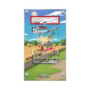 Leafeon VMAX 205/203 Pokémon Extended PSA Artwork Protective Card Display Case image 1