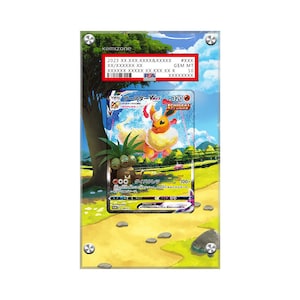 Flareon VMAX SWSH180 Pokémon Extended PSA Artwork Protective Card Display Case image 1