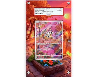 Cubone - GEM 3 - Pokémon PSA Extended Artwork Protective Card Display Case