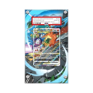 Estuche protector con ilustraciones extendidas de Charizard VSTAR SWSH262 de Pokémon PSA imagen 1