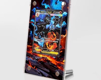 Mega Charizard X 110/080 - Pokémon Extended Artwork Protective Card Display Case