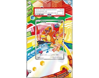 Charmander – MEP038 - Pokémon PSA Extended Artwork Protective Card Display Case