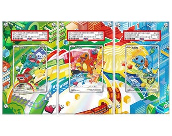 First Partner Illustration GEN1 - Pokémon PSA Extended Artwork Protective Card Display Case