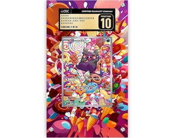 Morpeko 206/182 - Pokémon CGC Extended Artwork Protective Card Display Case