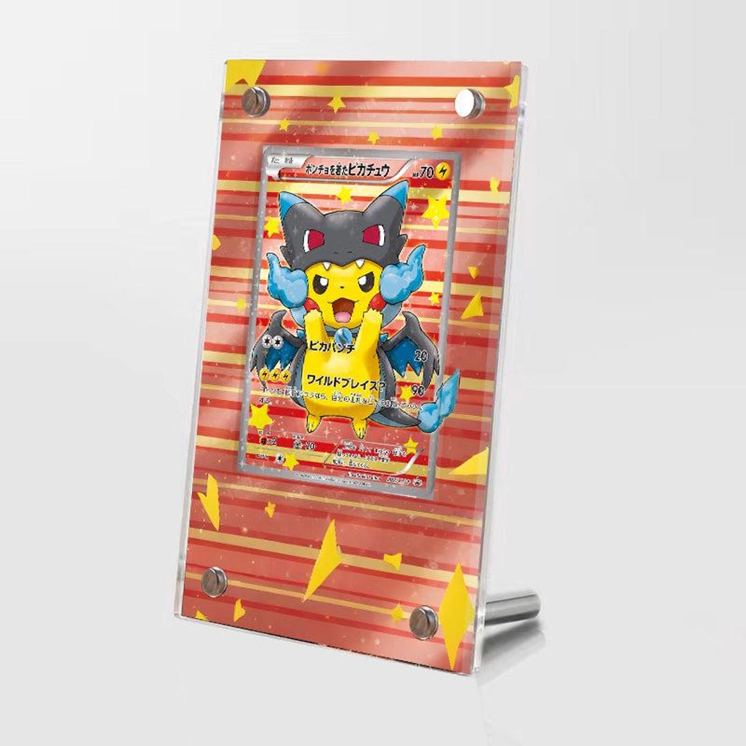 Poncho Pikachu X Blastoise - Pokémon Extended Artwork Protective
