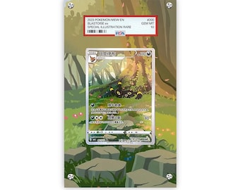 Umbreon CBB2C 15/15 - Pokémon PSA Extended Artwork Protective Card Display Case