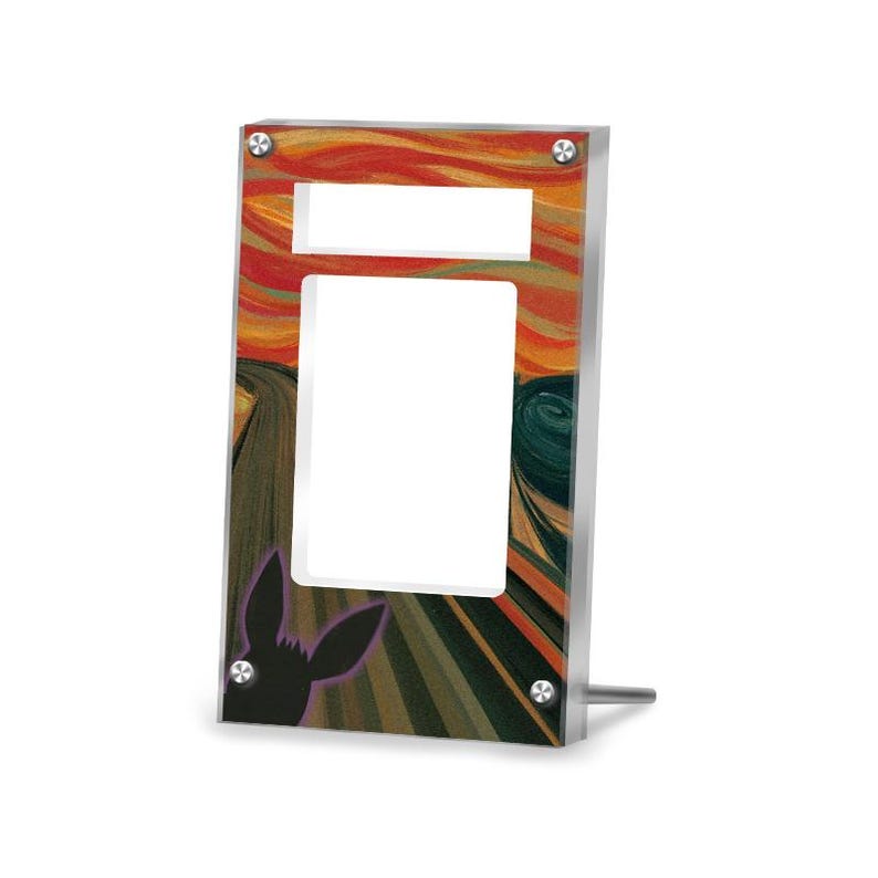 Rowlet 290/SM-P SCREAM Munch - Pokémon PSA Extended Artwork Protective Card Display Case image 2